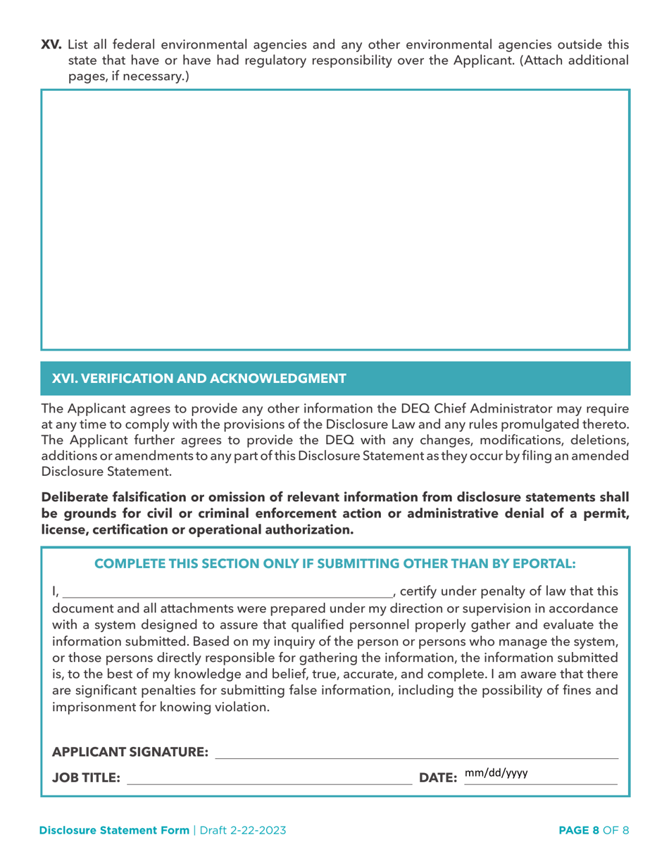 Disclosure Statement - Arkansas, Page 10