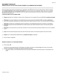 Form IMM5009 Verification of Status (Vos) or Replacement of an Immigration Document - Canada, Page 4