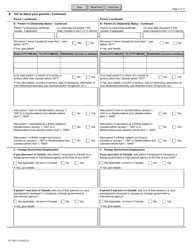Form CIT0001 Application for Citizenship Certificate for Adults and Minors (Proof of Citizenship) Under Section 3 of the Citizenship Act - Canada, Page 4