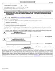 Form CIT0001 Application for Citizenship Certificate for Adults and Minors (Proof of Citizenship) Under Section 3 of the Citizenship Act - Canada, Page 8