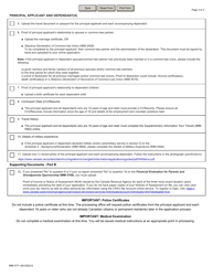 Form IMM5771 Document Checklist for Parents and Grandparents - Canada, Page 3
