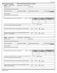 Form CIT0534 Application to Resume Canadian Citizenship - Canadian Armed Forces - Canada, Page 5