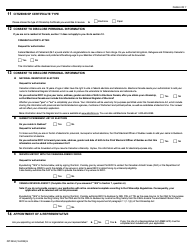Form CIT0534 Application to Resume Canadian Citizenship - Canadian Armed Forces - Canada, Page 6