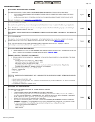 Form IMM0123 Document Checklist - Subsequent Temporary Public Policy to Continue to Facilitate Access to Permanent Resident Status for out-Of-Status Construction Workers in the Greater Toronto Area (Gta) - Canada, Page 3