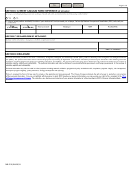 Form IMM0130 Schedule 3 Temporary Resident to Permanent Resident Pathway: Streams a &amp; B and International Graduates - Canada, Page 2