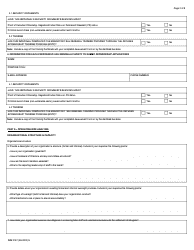 Form IMM0167 Sponsorship Agreement Holder (Sah) Organizational Assessment - Canada, Page 2
