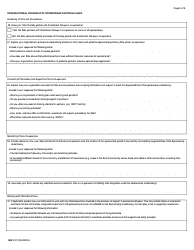 Form IMM0167 Sponsorship Agreement Holder (Sah) Organizational Assessment - Canada, Page 5