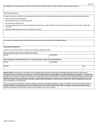 Form IMM0167 Sponsorship Agreement Holder (Sah) Organizational Assessment - Canada, Page 6