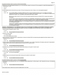 Form IMM1018 Schedule 1 Health-Care Workers Permanent Residence Pathway - Canada, Page 2