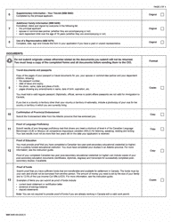 Form IMM5498 Document Checklist - Atlantic International Graduate Program - Canada, Page 2