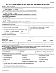 Form IMM5563 Access to Information and Personal Information Request - Canada, Page 3