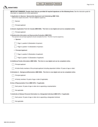 Form IMM5533 Document Checklist - Spouse (Including Dependent Children) - Canada, Page 10