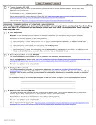 Form IMM5533 Document Checklist - Spouse (Including Dependent Children) - Canada, Page 2