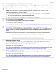 Form IMM5589 Document Checklist - Sponsoring a Common-Law Partner (Including Dependent Children) - Canada, Page 2