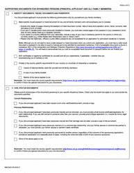 Form IMM5629 Document Checklist - Sponsoring a Conjugal Partner (Including Dependent Children) - Canada, Page 6