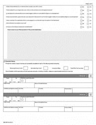 Form IMM5669 Schedule A Sponsorship Background/Declaration - to Be Used Only When Applying for Refugee Protection Within Canada (Guide 5746) - Canada, Page 2