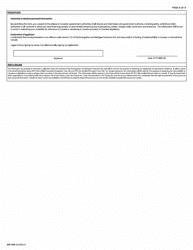 Form IMM5669 Schedule A Sponsorship Background/Declaration - to Be Used Only When Applying for Refugee Protection Within Canada (Guide 5746) - Canada, Page 6