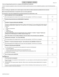 Form IMM5760 Document Checklist - Start up Business Class - Canada, Page 2