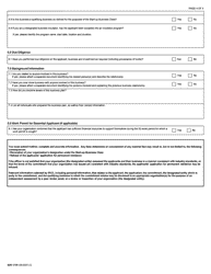 Form IMM5766 Start-Up Business Class Commitment Certificate - Letter of Support - Canada, Page 4