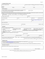 Form IMM5911 Schedule 1 Rural and Northern Immigration Pilot - Canada, Page 2