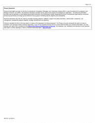 Form IMM5911 Schedule 1 Rural and Northern Immigration Pilot - Canada, Page 3