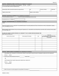 Form IMM5983 Offer of Employment - Home Child Care Provider or Home Support Worker - Canada, Page 2
