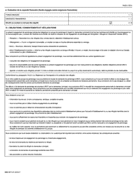 Forme IMM5670 Engagement De Parrainage Et Plan D&#039;etablissement - Groupes De Cinq - Canada (French), Page 5