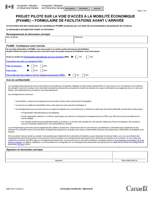 Forme IMM0184  Printable Pdf