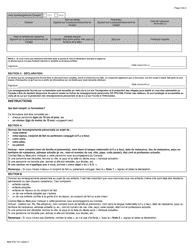 Forme IMM5707 Renseignements Sur La Famille - Visiteurs, Etudiants Et Travailleurs - Canada (French), Page 3