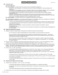 Forme CIT0001 Demande De Certificat De Citoyennete Pour Adultes Et Mineurs (Preuve De Citoyennete) En Vertu De L&#039;article 3 De La Loi Sur La Citoyennete - Canada (French), Page 11
