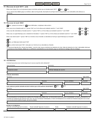 Forme CIT0001 Demande De Certificat De Citoyennete Pour Adultes Et Mineurs (Preuve De Citoyennete) En Vertu De L&#039;article 3 De La Loi Sur La Citoyennete - Canada (French), Page 7