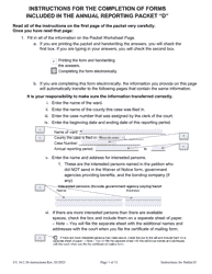 Document preview: Instructions for Form CC16:2.36 Packet D - Nebraska