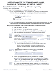 Document preview: Instructions for Form CC16:2.37 Packet E - Nebraska