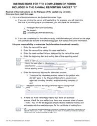 Document preview: Instructions for Form CC16:2.35 Packet C - Nebraska