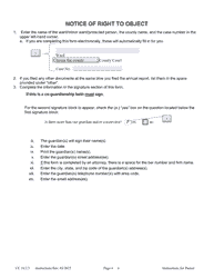 Instructions for Form CC16:2.3 Packet Me - Nebraska, Page 4