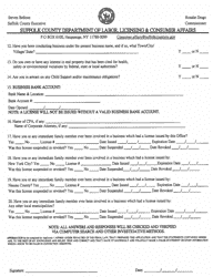 Pet Grooming Business Registration Application - Suffolk County, New York, Page 4