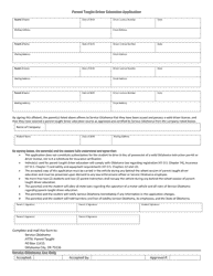 Parent Taught Driver Education Application - Oklahoma, Page 2