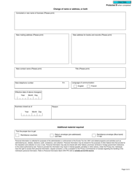 Form B261 Excise Duty Return - Duty Free Shop - Canada, Page 2