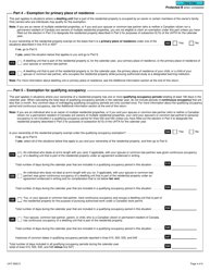 Form UHT-2900 Underused Housing Tax Return and Election Form - Canada, Page 4