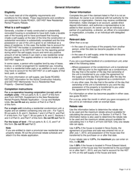 Form GST524 Gst/Hst New Residential Rental Property Rebate Application - Canada, Page 11