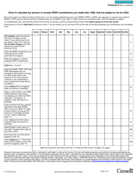 Form T1-OVP-S Simplified Individual Tax Return for Rrsp, Prpp and Spp Excess Contributions - Canada, Page 3