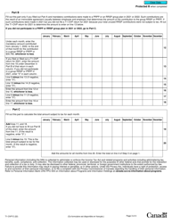 Form T1-OVP Individual Tax Return for Rrsp, Prpp and Spp Excess Contributions - Canada, Page 3