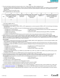 Form T1-OVP Individual Tax Return for Rrsp, Prpp and Spp Excess Contributions - Canada, Page 4