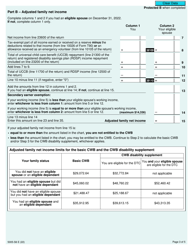 Form 5005-S6 Schedule 6 Canada Workers Benefit - Canada, Page 3