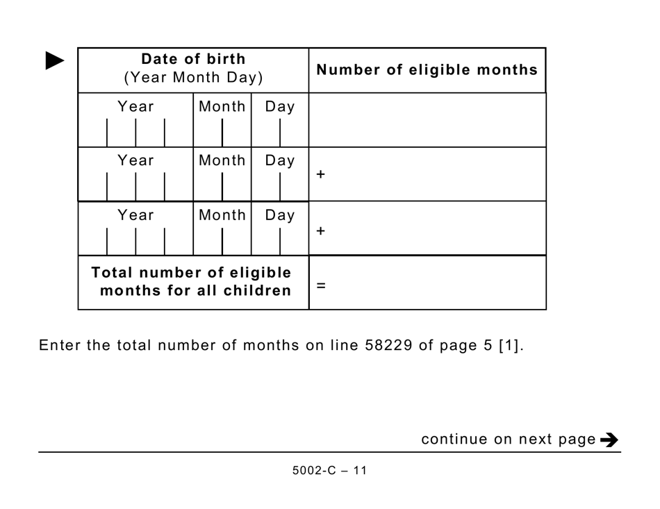 Form 5002-C (PE428) Prince Edward Island Tax and Credits (Large Print) - Canada, Page 11