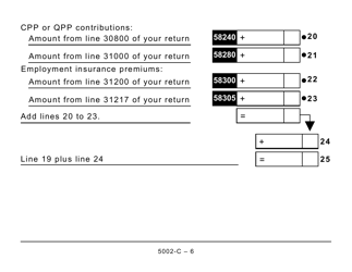 Form 5002-C (PE428) Prince Edward Island Tax and Credits (Large Print) - Canada, Page 6
