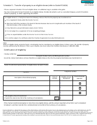 Form T2046 Tax Return Where Registration of a Charity Is Revoked - Canada, Page 5