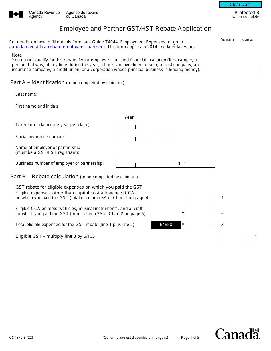 Form GST370 Download Fillable PDF Or Fill Online Employee And Partner gst-payment-dates-2021-2022-all-you-need-to-know-insurdinary-2022