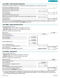 Form T1 (5013-D1) Federal Worksheet - Canada, Page 3