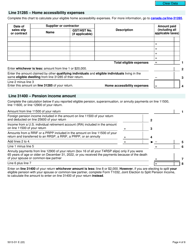 Form T1 (5013-D1) Federal Worksheet - Canada, Page 4